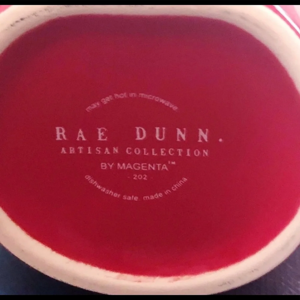 NWT Red XOXO Mug 22oz Rae Dunn - Picture 3 of 3